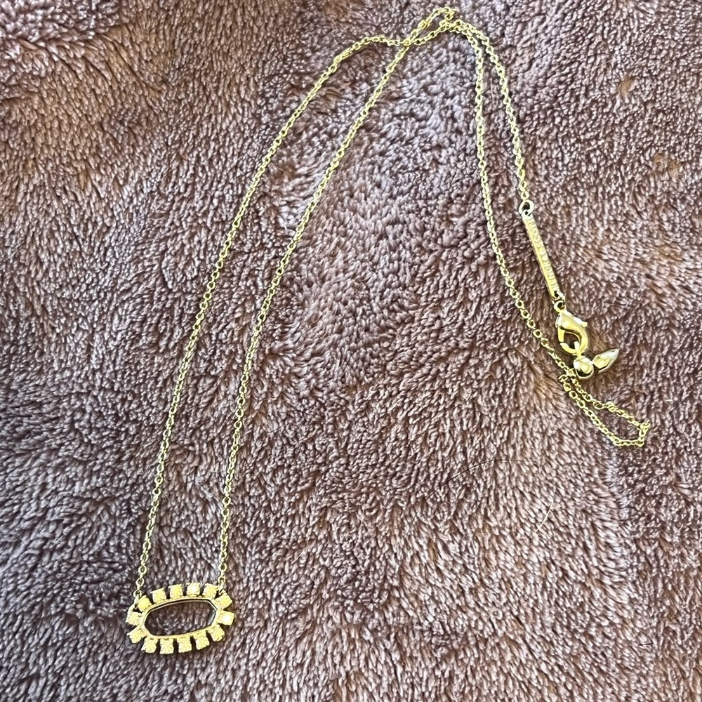 Kendra Scott Open Elisa Gold